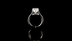 Oval Hidden Halo Solitaire